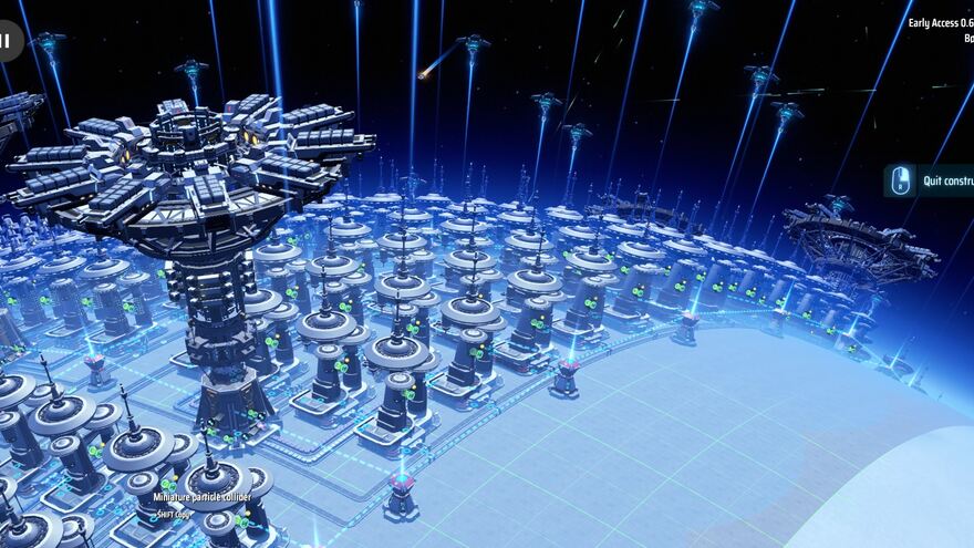 Dyson Sphere Blueprints - 6/s Strange mattter production module