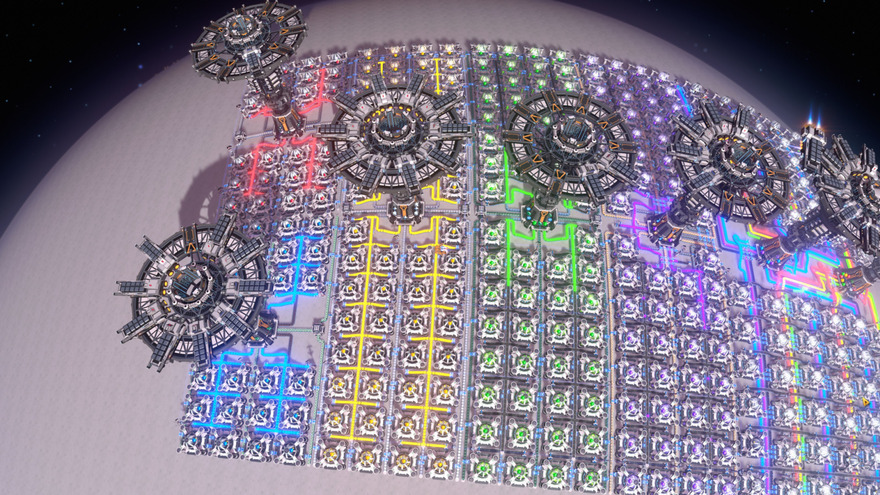 Dyson Sphere Blueprints - Project 2599 : Red Matrix - full tower