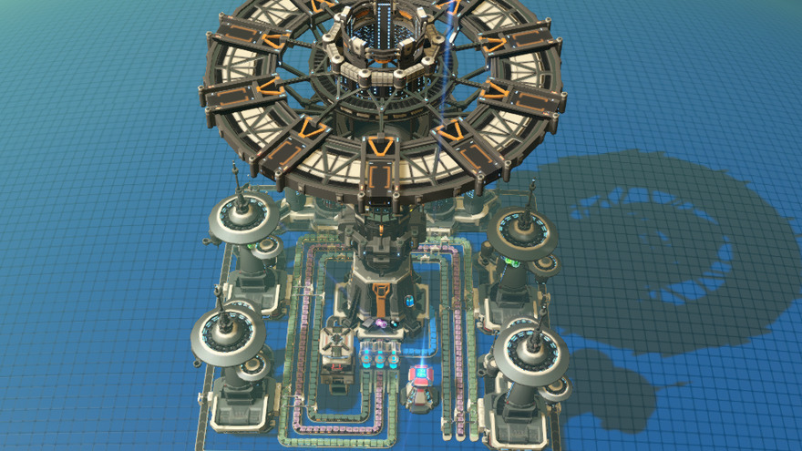Dyson Sphere Blueprints - Square ILS Mini Collider 3