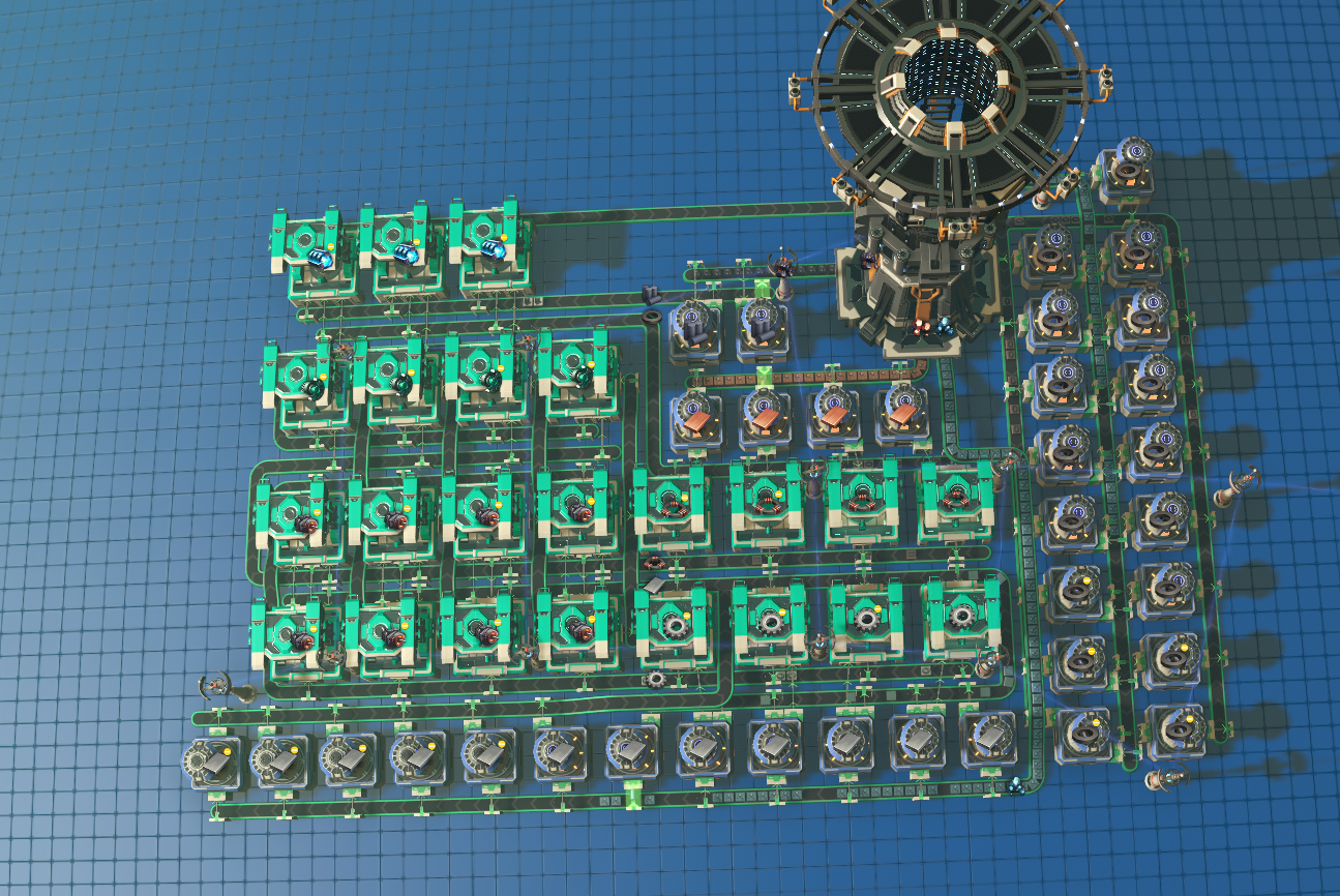フィールドアースX2 3Dimensional Dyson Sphere Blueprints - [FROM RAW] 60/min Supermagnetic ring