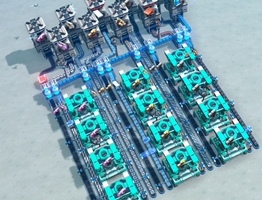 Dyson Sphere Blueprints - Logi Shell Production