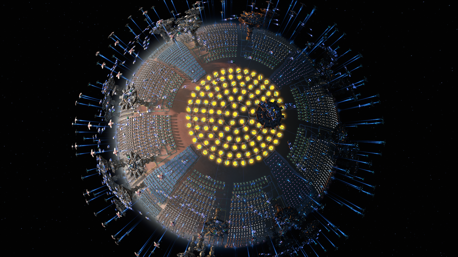 Dyson Sphere Blueprints - 2030 Crystal Shell Sets per Minute - 1/4 ...