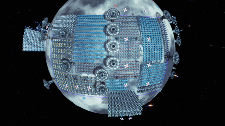 Dyson Sphere Program Structure Matrix Dyson Sphere Blueprints - 30/s Information matrix factory Tileable