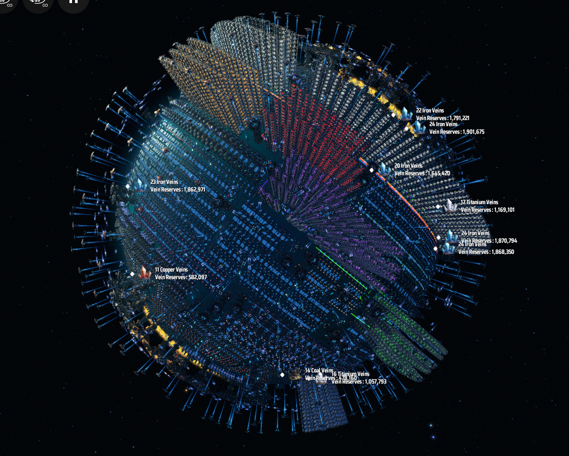 Dyson Sphere Programs Matrix Dyson Sphere Blueprints - 10k / minute Universe Matrix with local anti ...