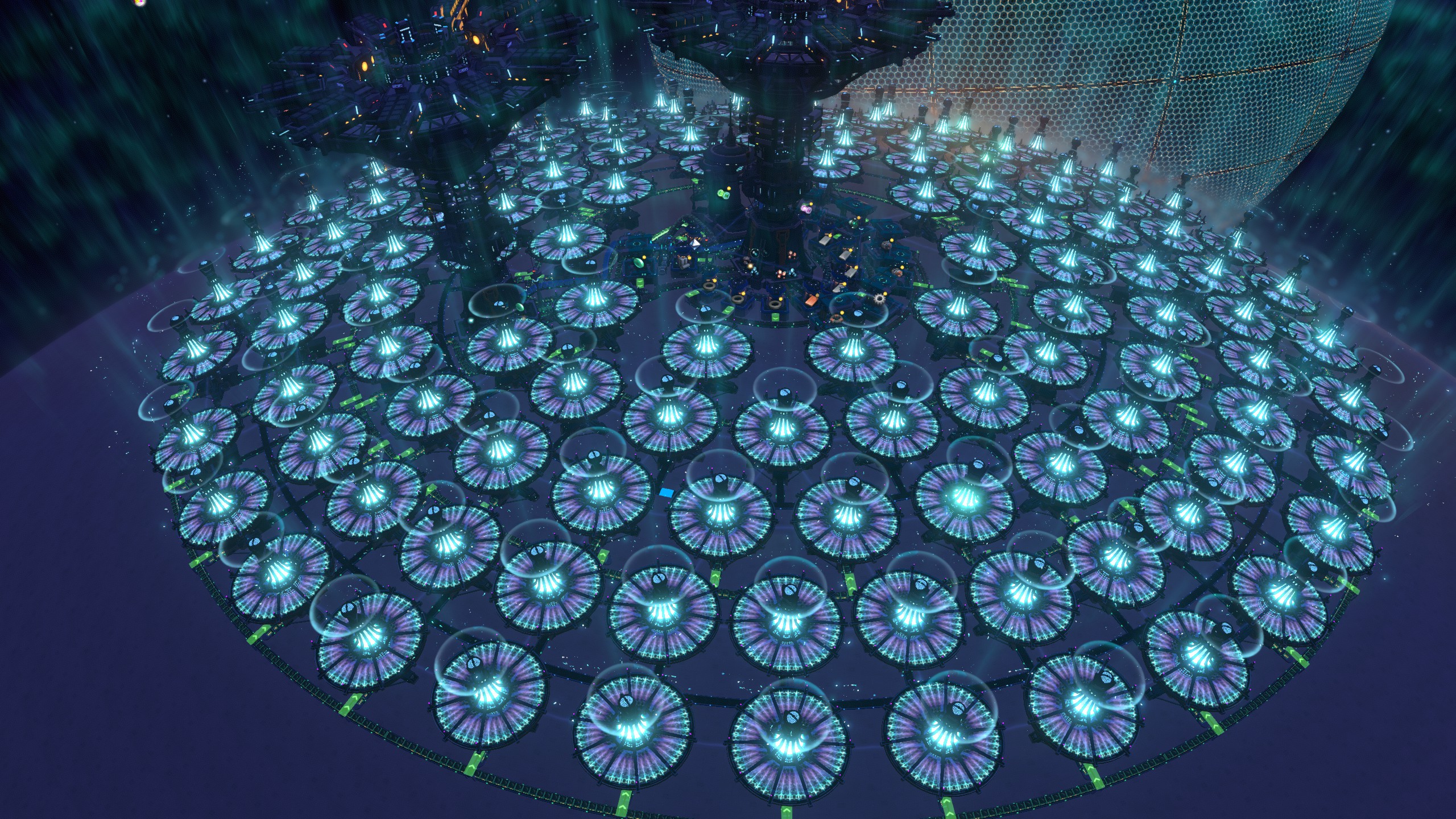 Dyson Sphere Blueprints Self sufficient ray receivers