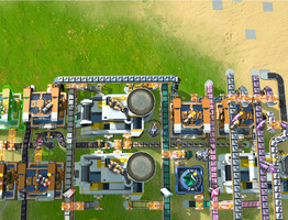 Dyson Sphere Blueprints - Crystal Shell 7.5/min - Tileable