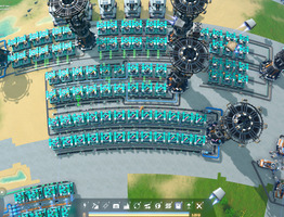 Dyson Sphere Blueprints - all 3 shell ammo in one build