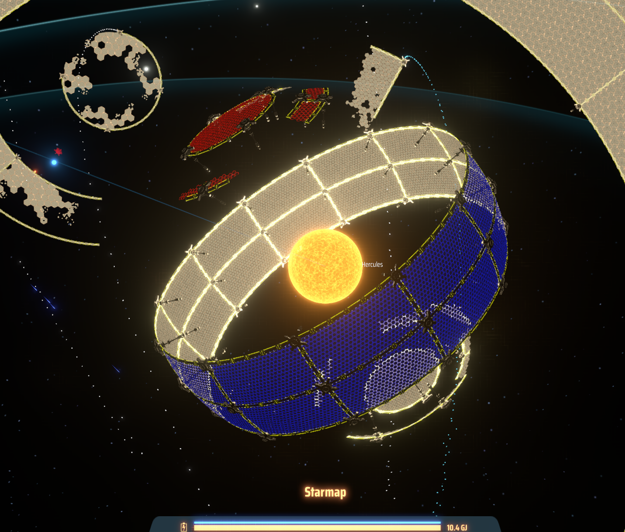 Dyson Sphere Blueprints - My first Dyson Sphere (Aesthetic)