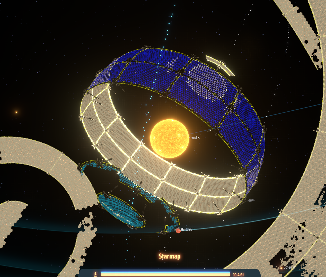 Dyson Sphere Blueprints - My first Dyson Sphere (Aesthetic)