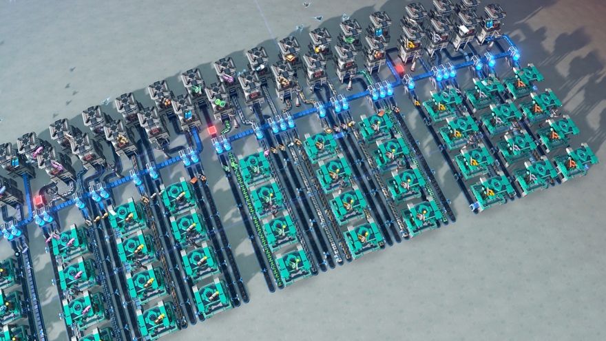 Dyson Sphere Blueprints - Logi Shell Production