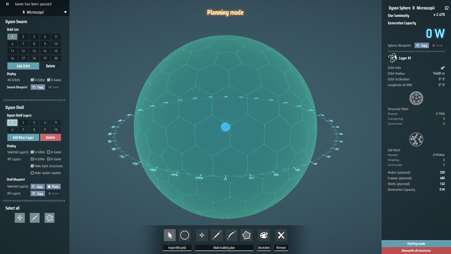 Speedrun Layout Dyson Sphere Blueprints - Speedrun Edition: 320 Node Skeleton (Cheapest ...