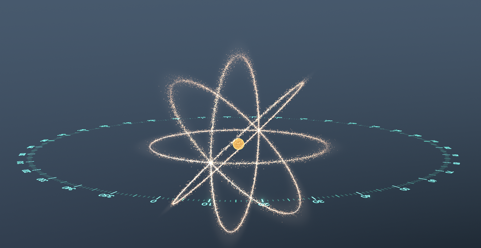 Dyson Sphere Blueprints Polar 4 orbit EM Rail Launcher with Ray