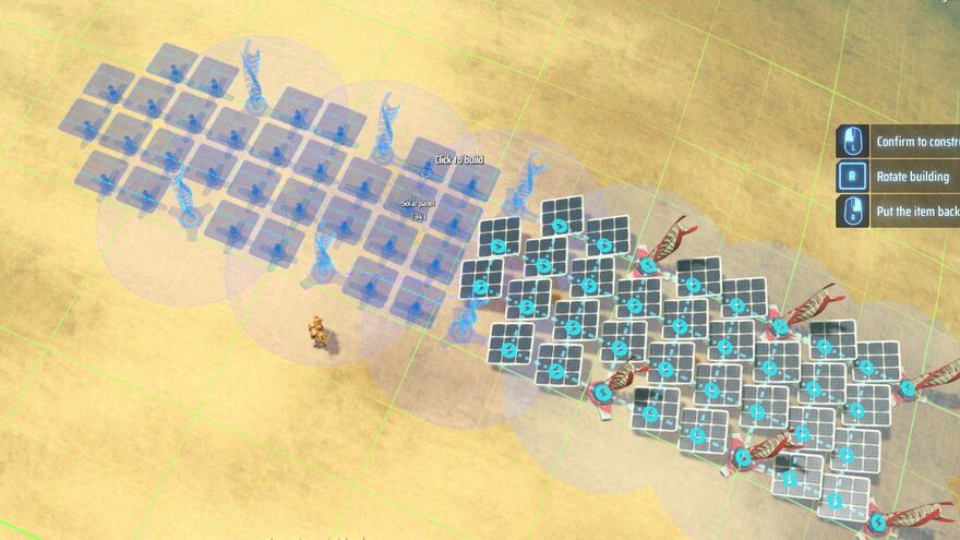 Dyson Sphere Blueprints - Wind and Solar Tile