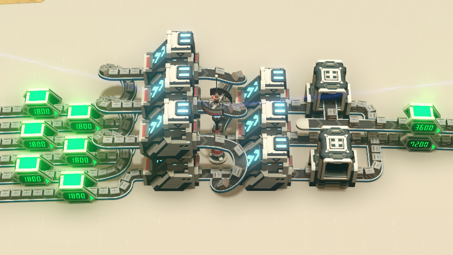 Dyson Sphere Blueprints - Snippet - Stacker/Piler - 6 to 2 (compact) B