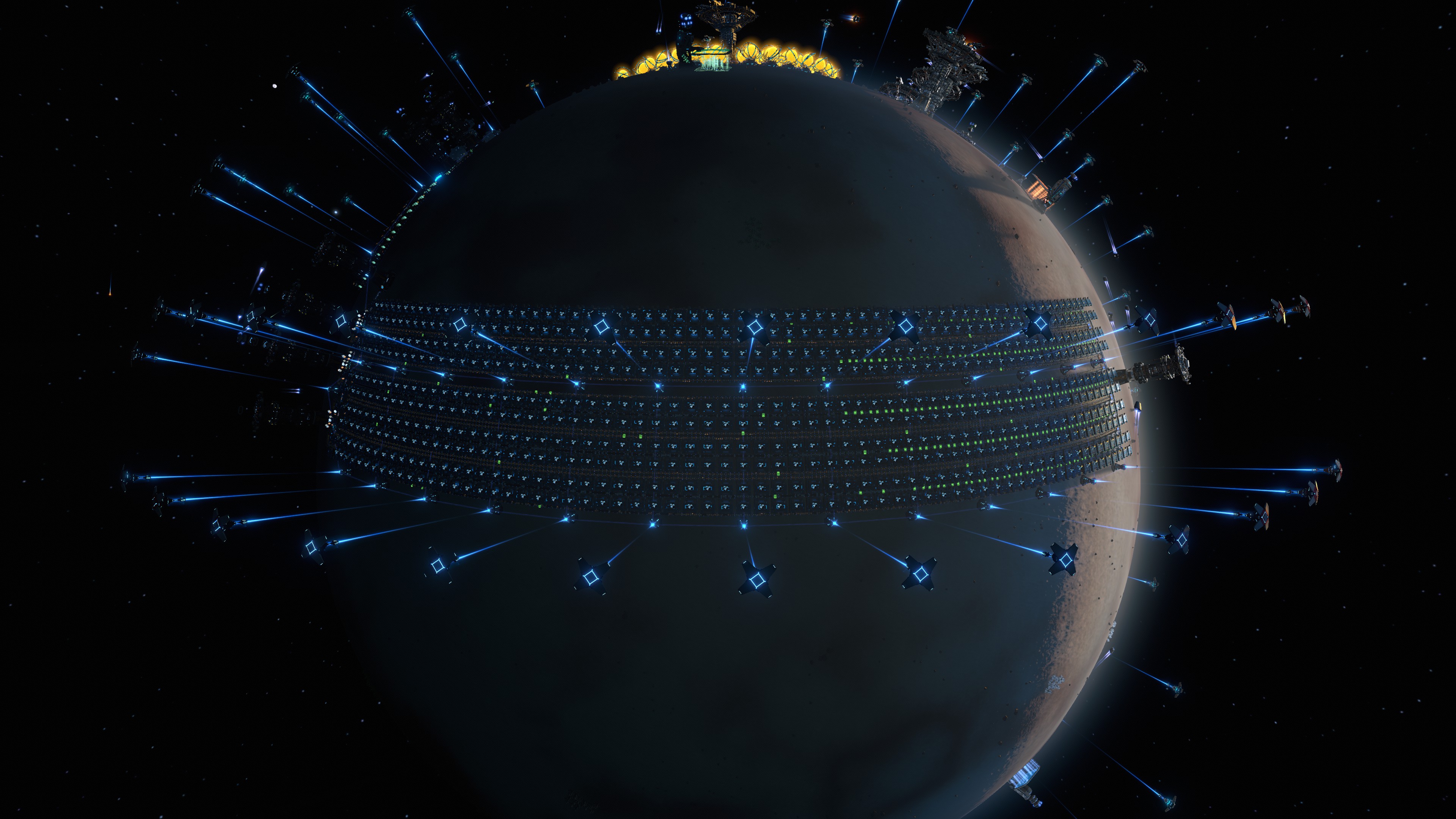 Dyson Sphere Blueprints - Dyson Sphere Components, 9000/min, Sushi Inputs