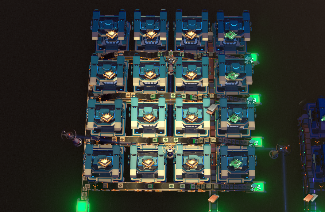 Dyson Sphere Blueprints - 360 processor/min tileable & Borg compatible.