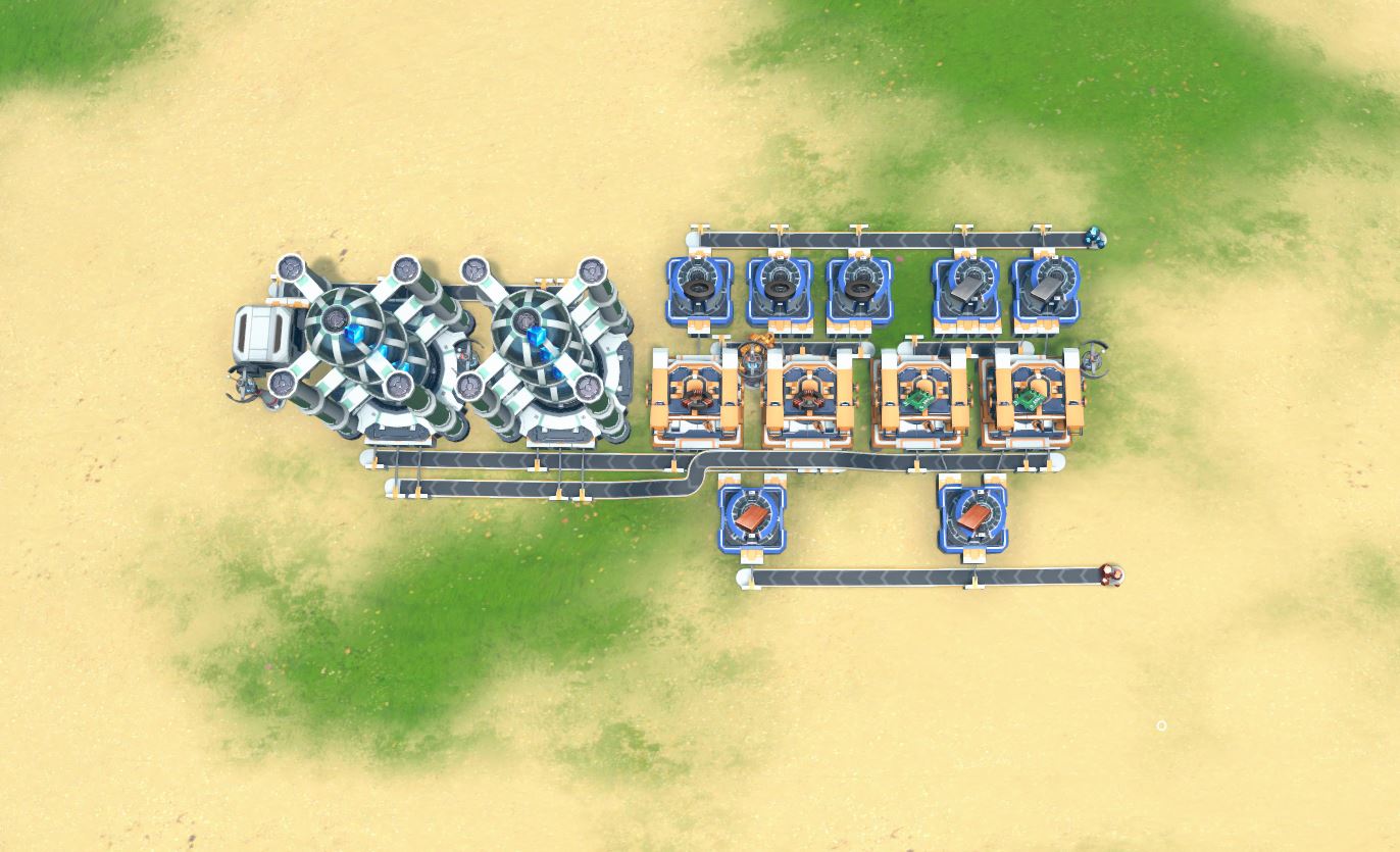 Dyson Project Dyson Sphere Blueprints - 120/m Blue cubes from raw