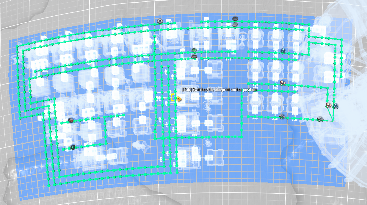 Dyson Sphere Blueprints - Starter Base Basic Buildings