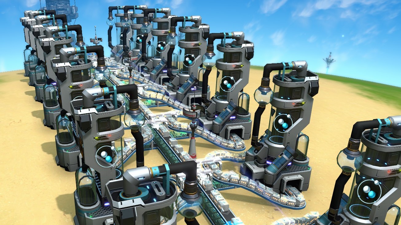 Dyson Sphere Blueprints - Efficient Deuterium Fractionator Loop Tile ...