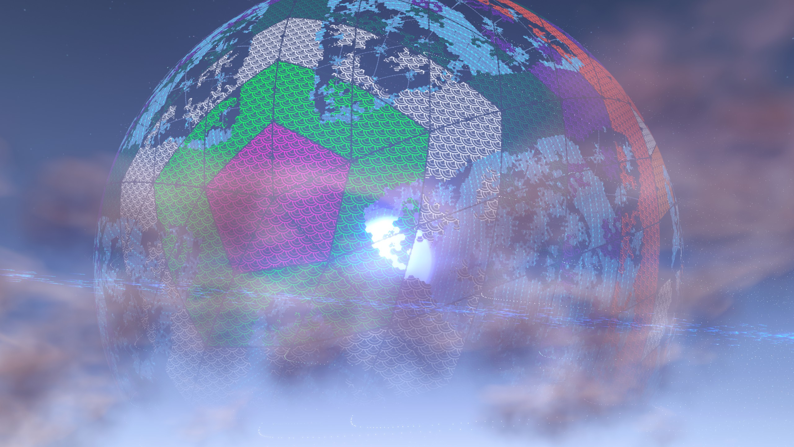 Dyson Sphere Blueprints - Paper Lantern Dyson Sphere